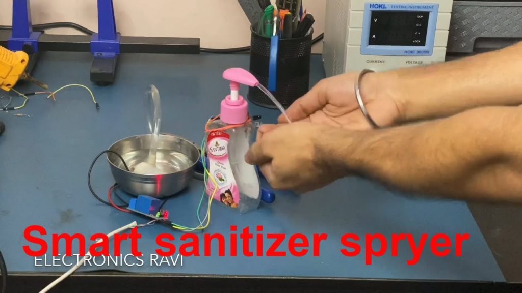Automatic sanitizer Dispenser